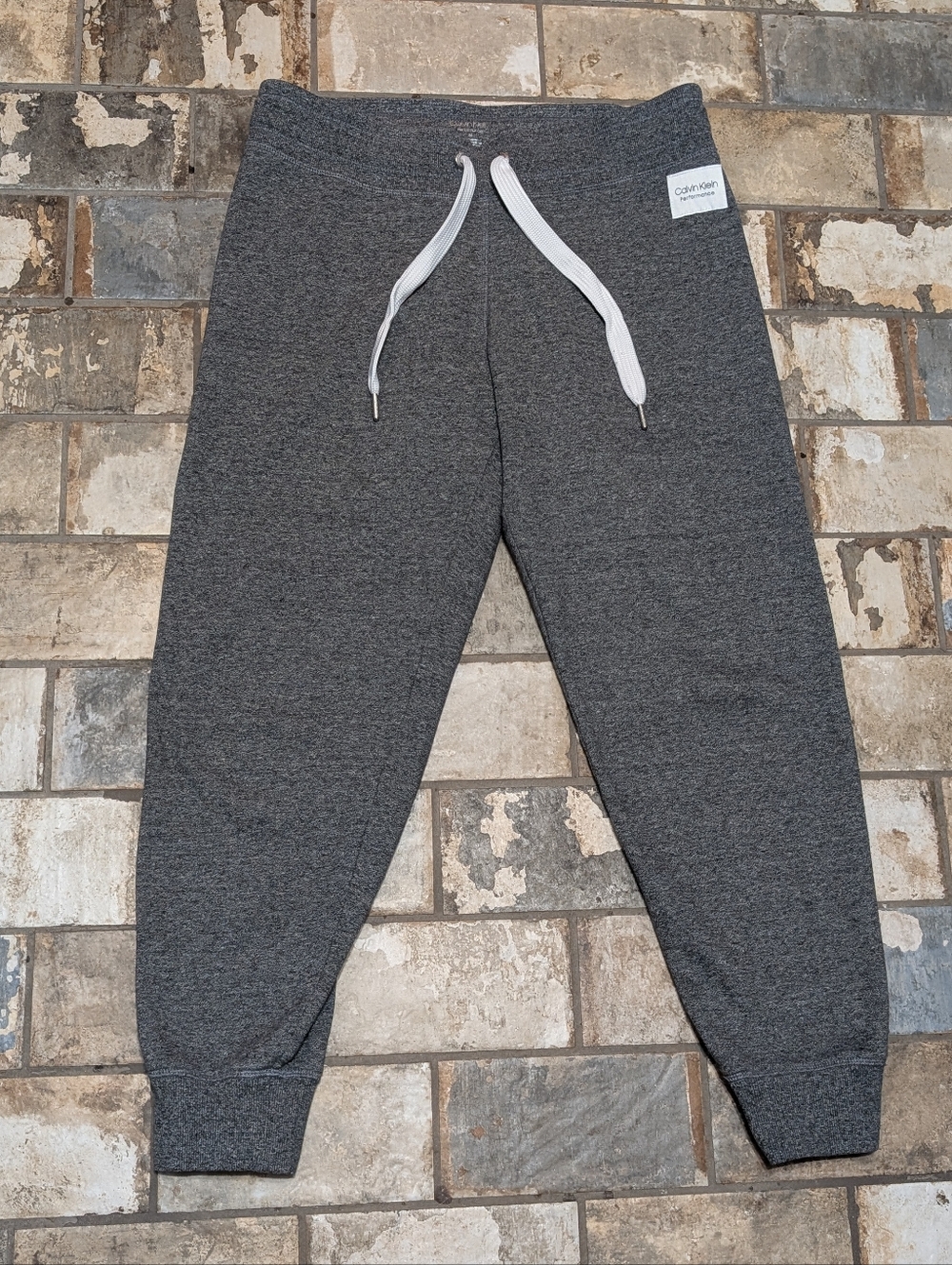 Calvin Klein Performance Women’s Medium Gray Joggers Sweatpants Sporty M
